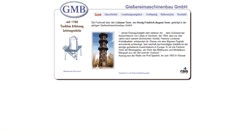 Desktop Screenshot of gmb-bernsdorf.de